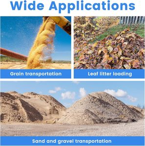 Sacs tissés en PP de qualité alimentaire, robustes, à fond plat, respirants, avec fermeture à cordon, pour l'industrie et la construction, capacité 1000 kg - Product Image 3