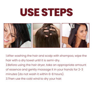 Sérum de croissance capillaire biologique à base de plantes, favorise <span class=keywords><strong>les</strong></span> soins du cuir chevelu, huiles capillaires en marque privée pour la prévention de la perte de cheveux - Product Image 4