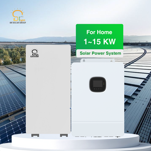 Système de stockage d'énergie solaire domestique hors réseau SOLAR Easy Install 10kW, batterie LFP MPPT, onde sinusoïdale pure, 48VDC, utilisation 24h/24 - Product Image 1