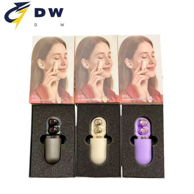 S13 New Arrival Small Vibration Massage Earbuds Capsule In-Ear Sleep Headphones Wireless Earphone
