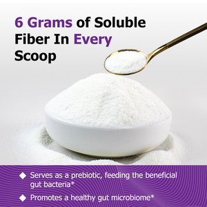 Natural Prebiotic Fiber Powder Plant Based Daily Nutritional Fiber <b>Supplement</b> for Gentle Gut Comfort Guar Fiber Powder - Product Image 3