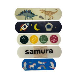 สายรัดพิมพ์ลายพลาสเตอร์ระบายอากาศได้โลโก้ที่กำหนดเองน่ารักพร้อมฉลากส่วนตัวผู้ผลิตสายรัดที่มีคุณภาพ - Product Image 2