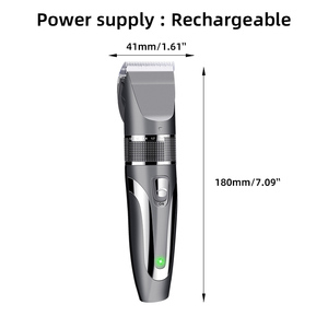 Kit Professionale di Tosatrici Elettriche Ricaricabili USB Senza Fili per Capelli e Barba da <span class=keywords><strong>Uomo</strong></span>, con Lame in Ceramica, per Animali Domestici e Uso Domestico/Auto - Product Image 3