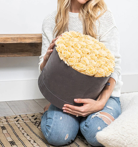 Custom Floral Cylinder Boxes Cardboard Gift Boxes For Florist <strong>Flower</strong> Bouquets Packaging Round <strong>Flower</strong> <strong>Box</strong> - Product Image 4