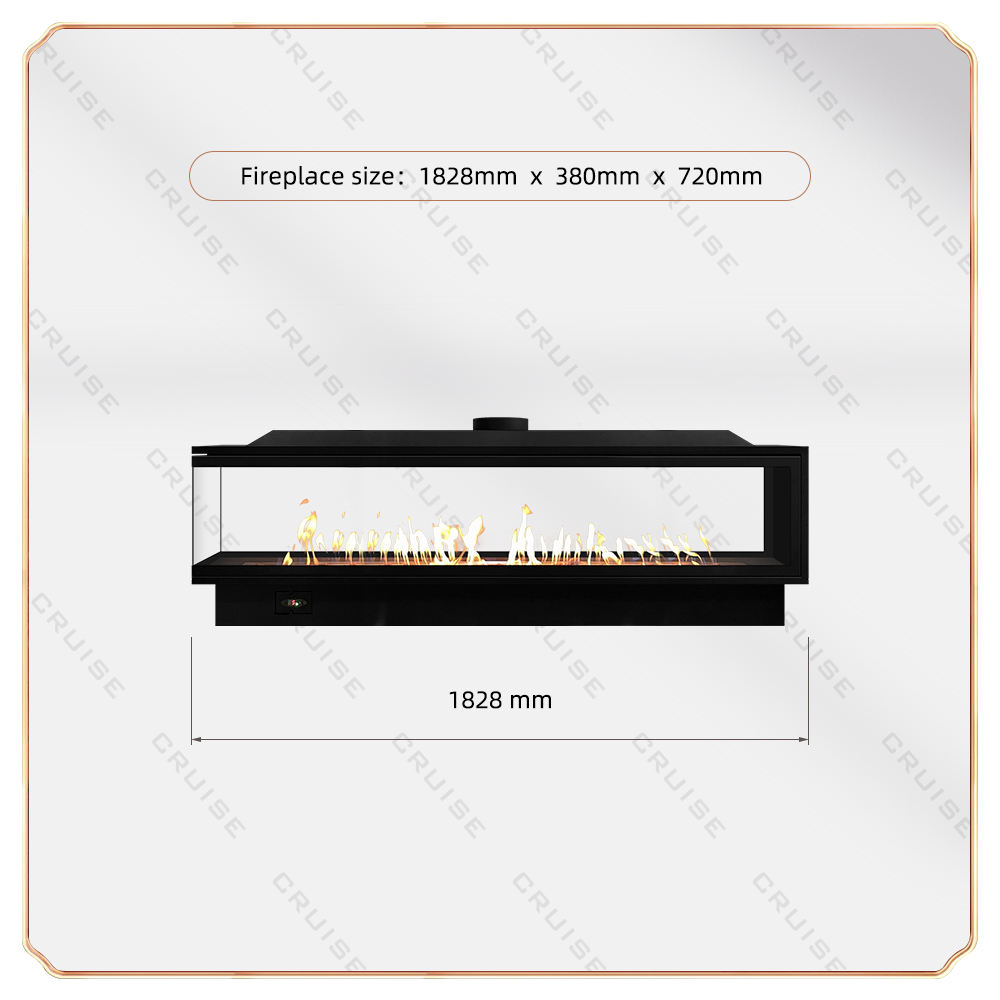 L1828.2-H720-D380mm 72 pouces
