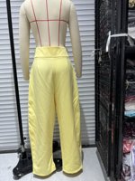 TAOP&ZA Nouvelle Collection Printemps/Été 2026 – Pantalon Femme Décontracté Polyvalent Taille Haute Plissé Coupe Ballon 1255557