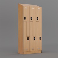 Cartmay Z Door Casiers à serrure numérique en bois Hpl Armoire de rangement de bagages étanche pour l'école