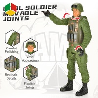 Juguete de rol QS Toy Boy, armas del ejército SWAT, pistola de camuflaje, juego de rol, soldado militar, juguete de simulación de policía