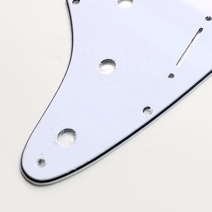 Donlis bán buôn HSS guitar điện Pickguard đen St scratchplate Trắng chúng tôi tiêu chuẩn SSH phong cách - Product Image 6