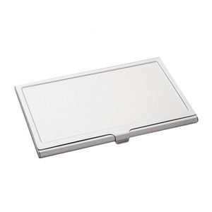 Thermal Transfer Customized Logo <b>Metal</b> Name <b>Card</b> <b>Holders</b> for Advertising Business Gifts - Product Image 1