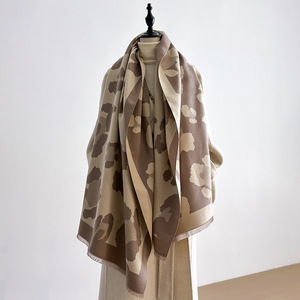 Nouvelle Écharpe Longue en Viscose et Cachemire, Châle Coréen Polyvalent pour Fille, Chauffe-<span class=keywords><strong>Cou</strong></span> Épais et Durable, Multifonctionnel pour l'Hiver - Product Image 3
