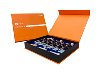 Boîte cadeau personnalisée haut de gamme à fermeture magnétique Boîte en carton d'emballage santé et beauté pour kit de produit de soin capillaire