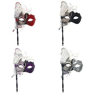 Masque Métallique DAMAI Papillon Vénitien Mystérieux pour Femme – Accessoire Tendance pour Soirée, Bal, Halloween, Mascarade, Fête, Bar, Costumes - Product Image 2