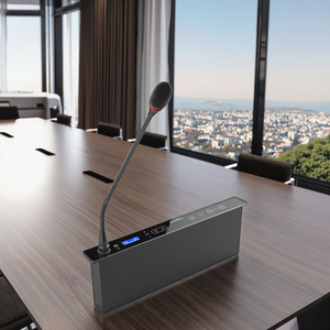 Hội nghị âm thanh nhúng micrô với hệ thống thảo luận phòng hội nghị bỏ phiếu - Product Image 6