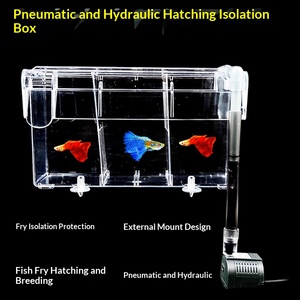Caja de Protección Neumática Externa con Gancho para Cría e Incubación, Aislada al Agua, para Peces Tetra, Plástico, 1.25-2.5L - Product Image 5
