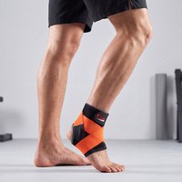 Attelle de cheville réglable en néoprène à compression, directement de l'usine, pour le sport et le soulagement de la douleur
