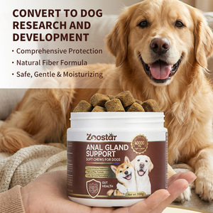 Suplemen Perawatan Anjing Private Label Dog Scooting <span class=keywords><strong>Treatment</strong></span> 120 Soft Chews - Pendukung Kesehatan Kelenjar Anal & Usus - Product Image 4