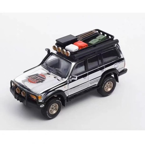 Pre-pedido <span class=keywords><strong>GCD</strong></span> Land Cruiser LC80 versión todoterreno modificada 1:64 modelo de vehículo de aleación - Product Image 2