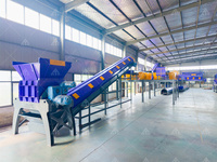 Kommunale Abfallrecycling-Sortieranlage Städtisches Abfallsortierungssystem Trommelsieb Luftseparator MSW-Recyclinglinie