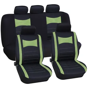 Sportliches Tuch 9PCS Universal Fit Autos itz bezug Atmungsaktiv innen voller Autos itz bezug