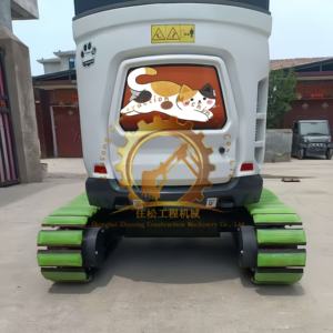 أداء جيد يستخدم في إعداد قطعة أرض المقبرة CAT E17 حفارة مستعملة - Product Image 4