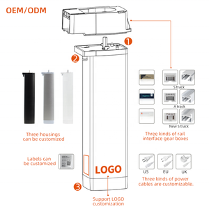 Wholesale Smart Electric Google Home Alexa TUYA Wi-Fi Zigbee KNX <strong>Curtain</strong> Rod <strong>Curtain</strong> Rail <strong>Motor</strong> With Track Shade Kit Set - Product Image 5
