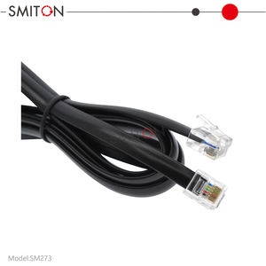 Câble de zone RJ12 5m 10m 12m 15m <span class=keywords><strong>20m</strong></span> 6P6C 6 positions 6 conducteurs Câble téléphonique - Product Image 2