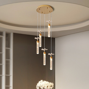 Modern Minimalist Pendant <b>Light</b> Led Multi Head Chandelier For Dining Room Home Decor - Product Image 2