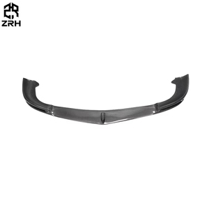 Alerón Delantero de Fibra de Carbono de Alta Calidad Estilo <span class=keywords><strong>V</strong></span> para <span class=keywords><strong>Mercedes</strong></span> Benz Clase C C200 C260 C300 W204 C63 <span class=keywords><strong>AMG</strong></span> LCI 2012-2014 - Product Image 3