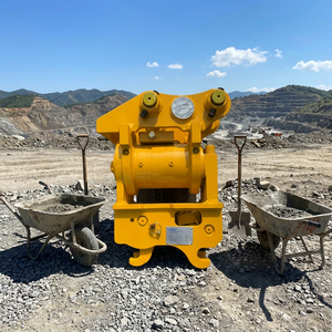 Roulement de moteur rotatif jaune à attache rapide pour excavatrices 1-3 tonnes, acier de haute qualité résistant, garantie 1 an, inclinaison 180°, 20 kg - Product Image 1