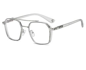 <span class=keywords><strong>Gafas</strong></span> Ópticas Anti-Luz Azul K0039, Montura Completa Cuadrada <span class=keywords><strong>Estilo</strong></span> Gangster Vintage <span class=keywords><strong>Iron</strong></span> <span class=keywords><strong>Man</strong></span>, Lentes de PC con Espejo Simple, TR90 - Product Image 6