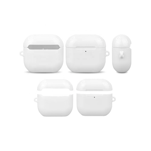 Funda para Auriculares de PC con Recubrimiento de Sublimación en Blanco al por Mayor de Fábrica Prosub, Impresión de Logotipo Personalizado para <span class=keywords><strong>Airpods</strong></span> 4, Funda de Sublimación - Product Image 3