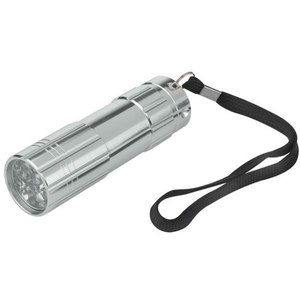 Torcia in Alluminio Leggera 95 x 28 mm con Cinturino, Design Portatile - Product Image 1