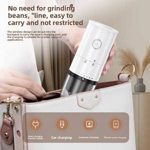 Molinillo de Café Manual de Acero Inoxidable y Plástico Resistente, Herramientas de Barista para Viajes y Campamentos al Aire Libre - Product Image 3