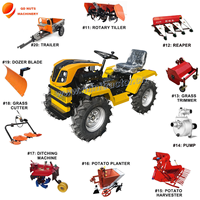 Nice Price Tracteur 4 roues motrices tracteur remorque tracteurs agricoles mini tracteur prix