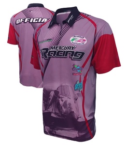Hot New Design Custom Sublimated Racing Polo Team Sports Racing Shirt - Product Image 5