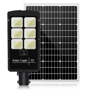 IP66 LED 태양광 가로등 100W 150W 300W 400W 500W 분할형 유도 태양열 실외 램프