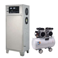 Generador de Ozono Industrial de 60 g/h de Acero Inoxidable para Cultivo de Camarones, Esterilización de Agua en Sistemas RAS