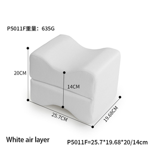 Coussin de soutien du genou en coton écologique oreiller de jambe en mousse à mémoire de forme ergonomique femmes enceintes tricoté Rectangle repose-<span class=keywords><strong>pieds</strong></span> hôtel - Product Image 2