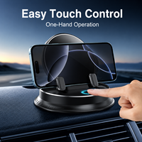Support de téléphone pour console centrale de voiture avec charge sans fil et navigation, fixation automatique, chargeur adhésif en plastique