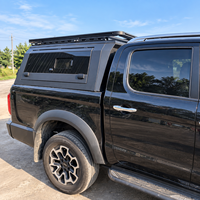 Capot de benne en aluminium pour Ford F150/ F250/ Toyota Hulix/ Tacoma Nissan Frontier 2022-2026 Crew Cab 5ft Bed, kit d'étanchéité anti-poussière