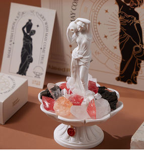 ชุดของขวัญเครื่องกระจายกลิ่นน้ำมันหอมระเหยแบบชาร์จไฟได้ LANJO Zodiac Designs  รักษาสิ่งแวดล้อม เหมาะสำหรับการบำบัดทางจิตวิญญาณ  ตกแต่งด้วยคริสตัล  สำหรับใช้ในโรงแรม - Product Image 1