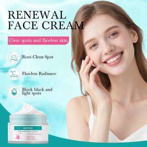 Crema Blanqueadora Correctora de Manchas Oscuras y Antiarrugas OEM ODM MOOYAM con Vitamina E y Colágeno, Unifica el Tono e Hidrata - Product Image 2