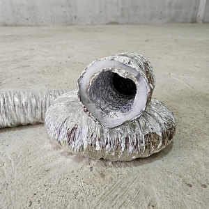 Conduit de climatisation flexible avec isolation en fibre de polyester de 25 mm pour la ventilation des bâtiments commerciaux - Product Image 1