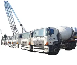 משמש יפני hino 10 מ"ק בטון מיקסר משאית