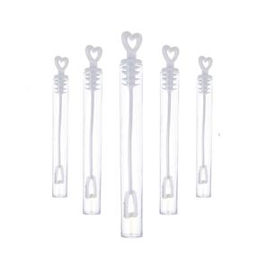 48-Pack Heart-Shaped <strong>Bubble</strong> <strong>Wands</strong> - Plastic Party Favors for Weddings and Anniversaries (<strong>Bubble</strong> Fluid Not Included) - Product Image 4