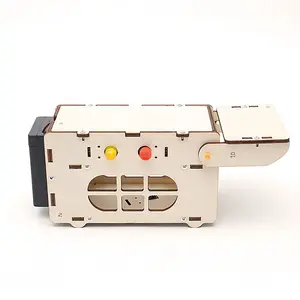 模型手工制作DIY学校教育技术实验儿童感应捕鼠器蒸汽玩具木制科学套装