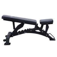 Banc de musculation pliable de haute qualité pour abdominaux, haltères et exercices de sit-up avec support