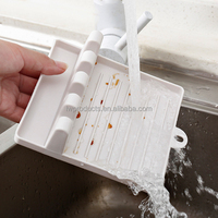 Organisateur de rangement pour la cuisine, accessoires, supports en plastique pour couvercles de casseroles, étagères et repose-cuillères