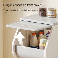Armoire de rangement en plastique pour enfants et armoire à collations, organisateur de jouets pliable et bibliothèque pour salon et chambre